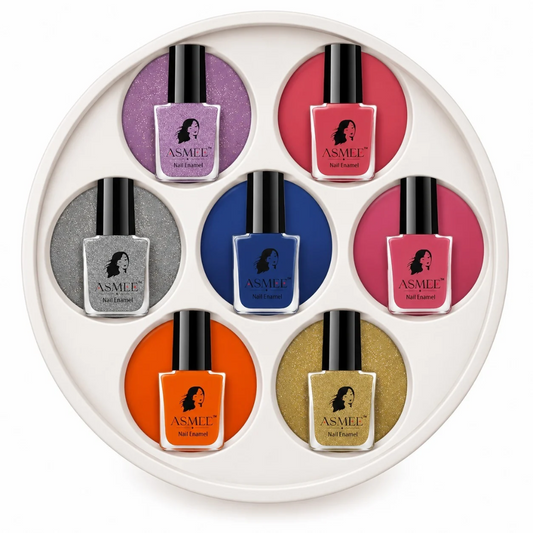 ASMEE Classic Nail Polish Combo – 7 Shades