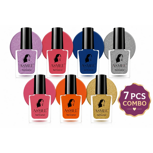 ASMEE Classic Nail Polish Combo – 7 Shades