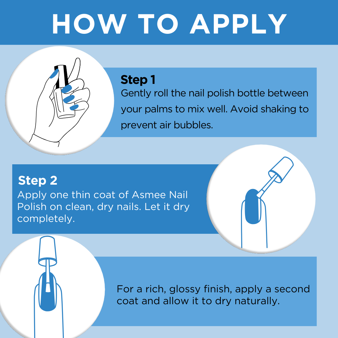 Premium Gel Nail Polish – Aqua Marine |  Long-Lasting  & Chip-Resistant Formula (10ml)
