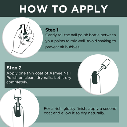 Premium Gel Nail Polish – Forest Green |Long-Lasting & Chip-Resistant Formula (10ml)