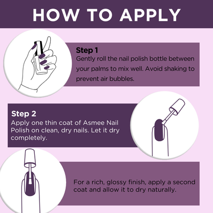 Premium Gel Nail Polish – Amethyst | Long-Lasting & Chip-Resistant Formula (10ml)