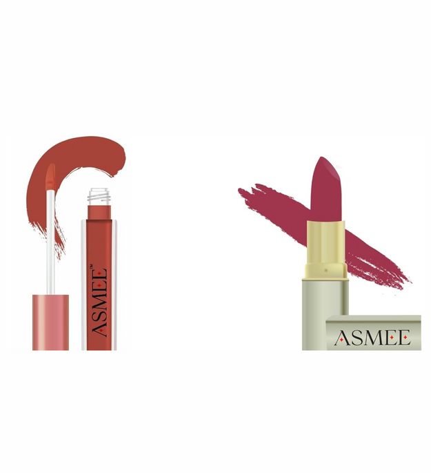 French Rose Matte Lipstick and Berry Fantasy Liquid Matter Lipstick