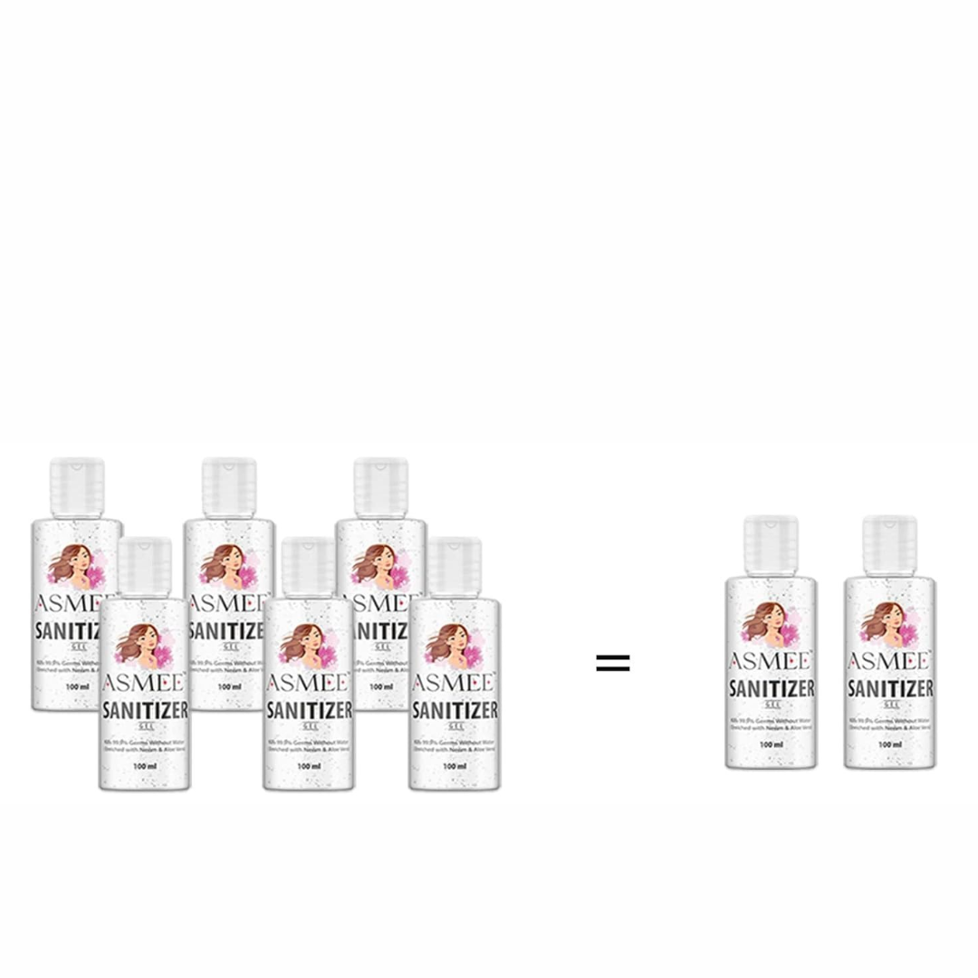 Buy 6 Sanitizer Get 2 Sanitizer Free(200 ML)