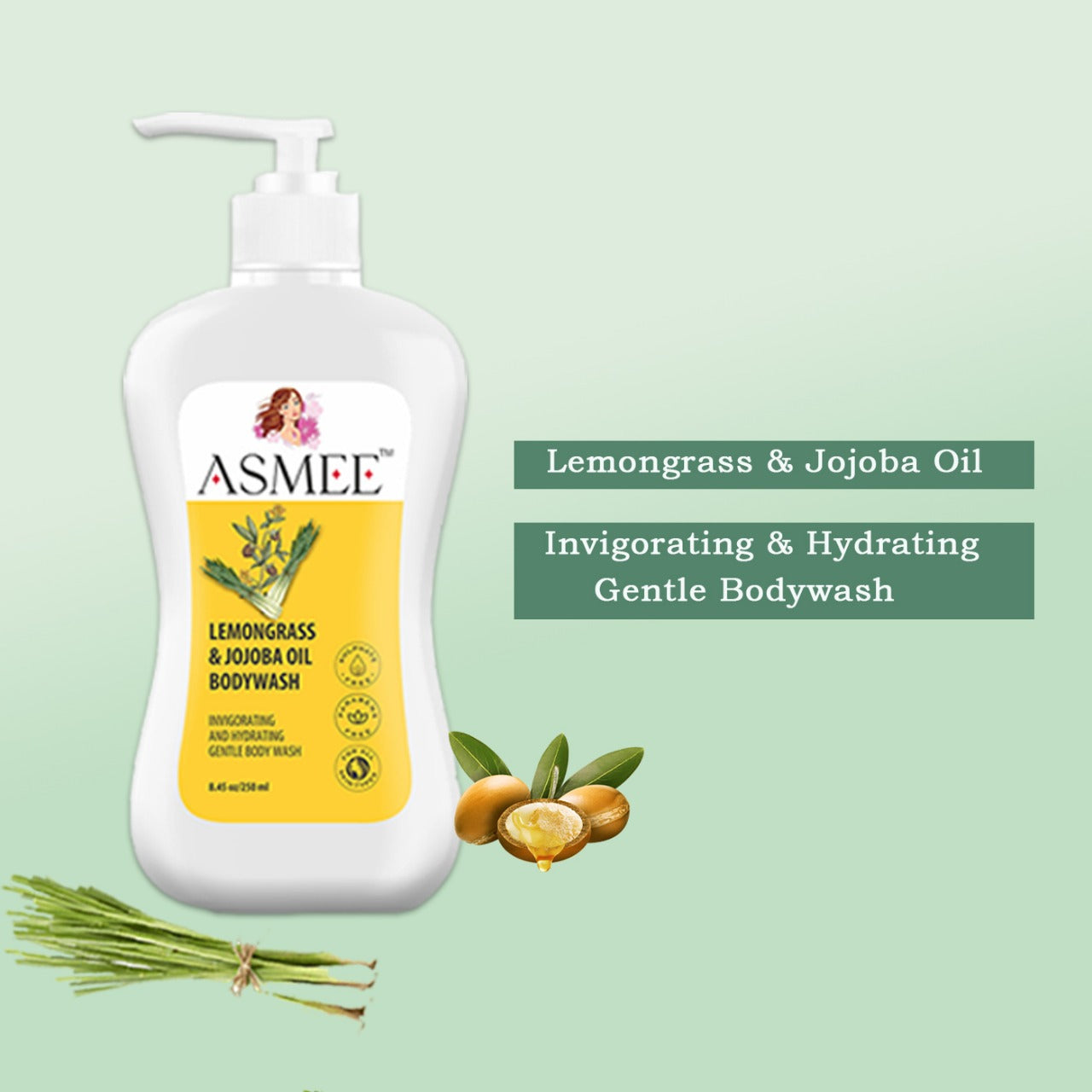 Asmee Combo – Handwash, Bodywash & Sanitizer Gel Set