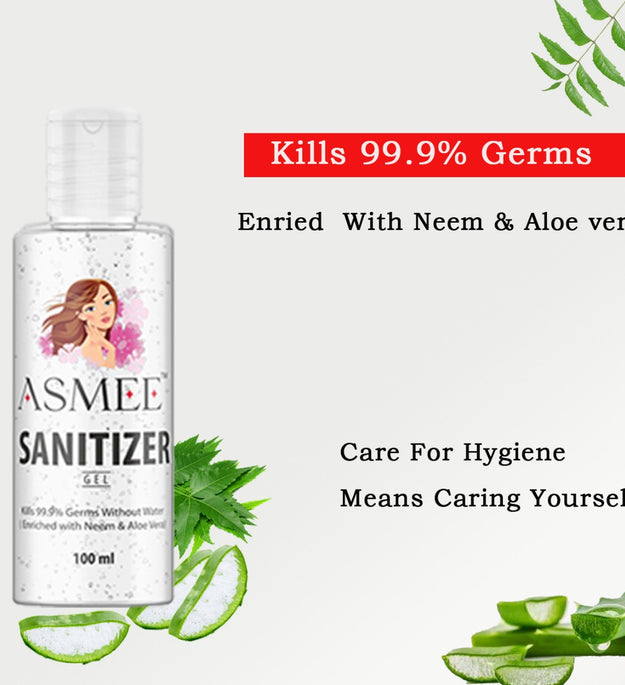 Asmee Combo – Handwash, Bodywash & Sanitizer Gel Set