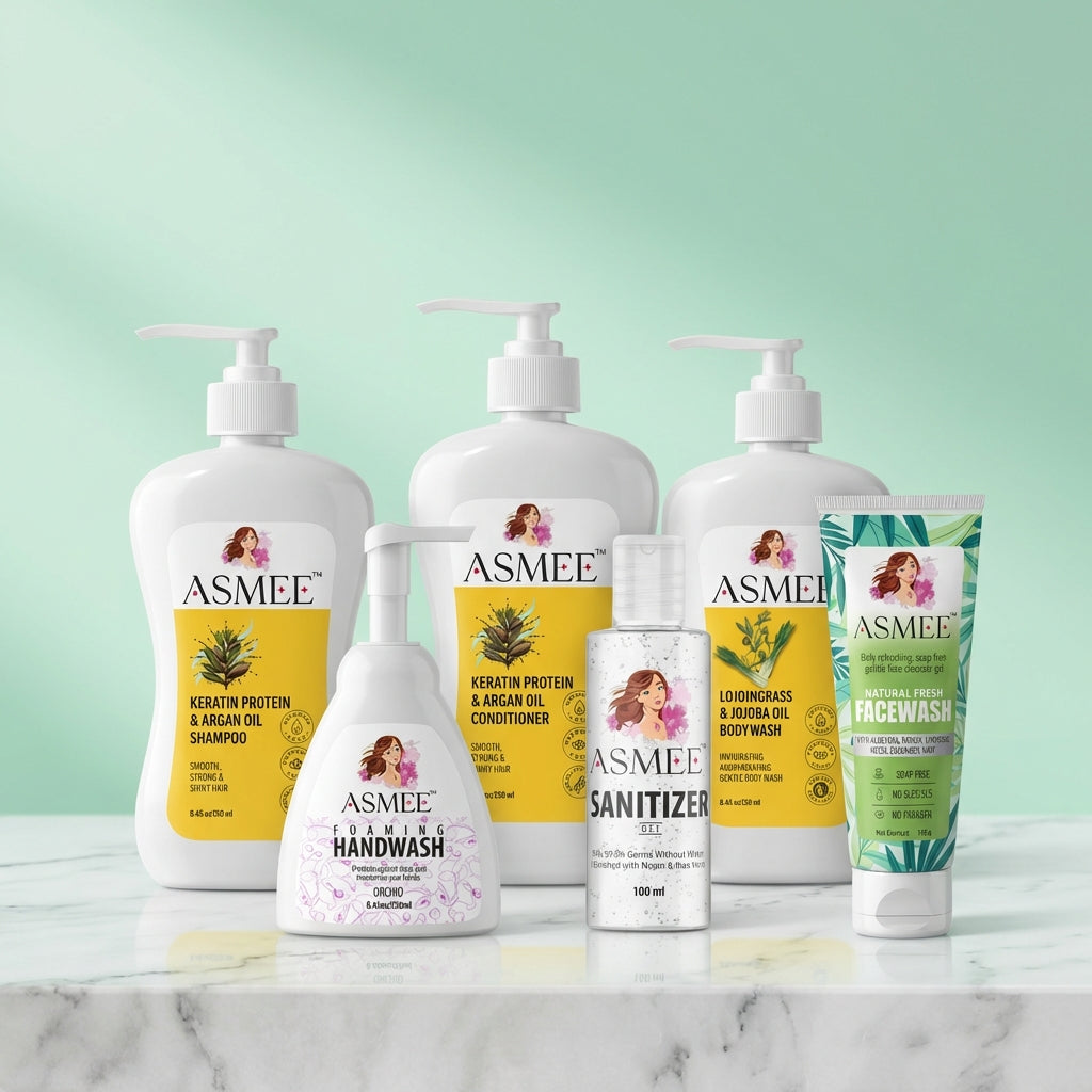 Asmee 24/7 Fresh & Glow Complete Care Set | 6-Piece Vegan Beauty Bundle ...